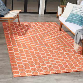 The Rug Corner Nourison Home Twist Reversible TWS01 CORAL Area Rugs  