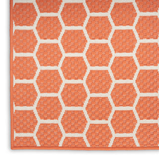 The Rug Corner Nourison Home Twist Reversible TWS01 CORAL Area Rugs  