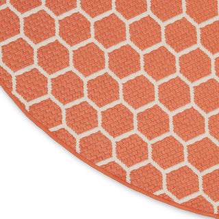 The Rug Corner Nourison Home Twist Reversible TWS01 CORAL Area Rugs  