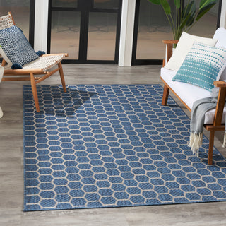 The Rug Corner Nourison Home Twist Reversible TWS01 BLUE Area Rugs  