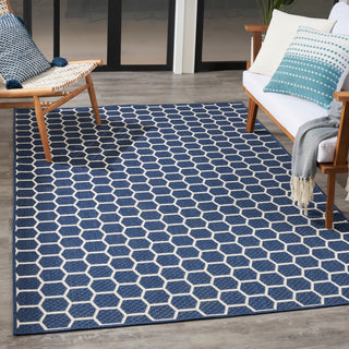 Nourison Home - Twist Reversible Navy Area Rug TWS01