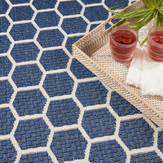 Nourison Home - Twist Reversible Navy Area Rug TWS01