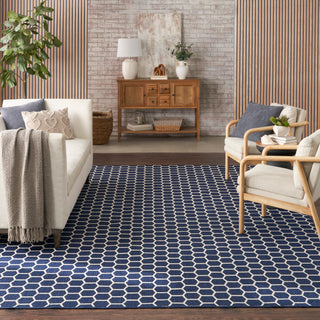 Nourison Home - Twist Reversible Navy Area Rug TWS01