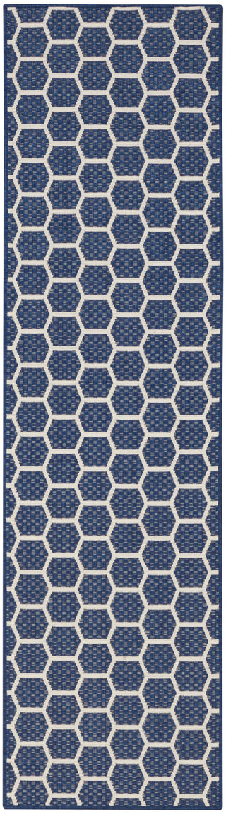 Nourison Home - Twist Reversible Navy Area Rug TWS01