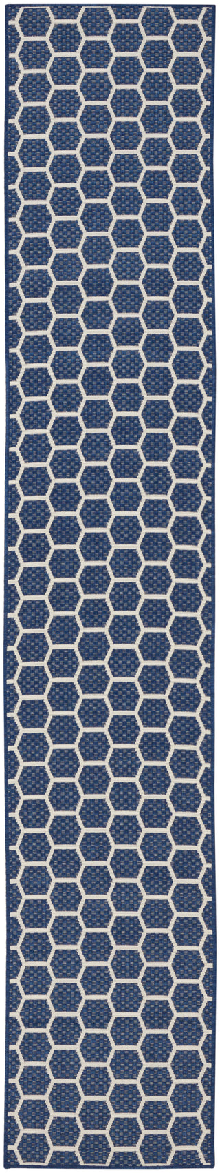 Nourison Home - Twist Reversible Navy Area Rug TWS01