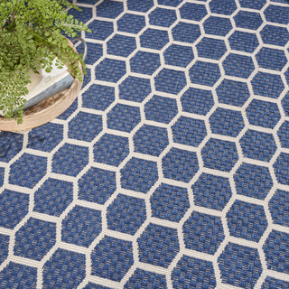 Nourison Home - Twist Reversible Navy Area Rug TWS01