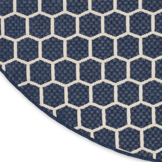 Nourison Home - Twist Reversible Navy Area Rug TWS01