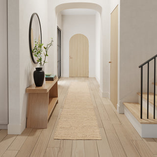 The Rug Corner Nourison Home Natural Jute NJT01 BLCHD Area Rugs  