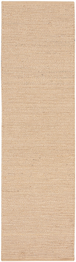 The Rug Corner Nourison Home Natural Jute NJT01 BLCHD Area Rugs  