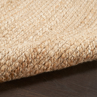 The Rug Corner Nourison Home Natural Jute NJT01 BLCHD Area Rugs  