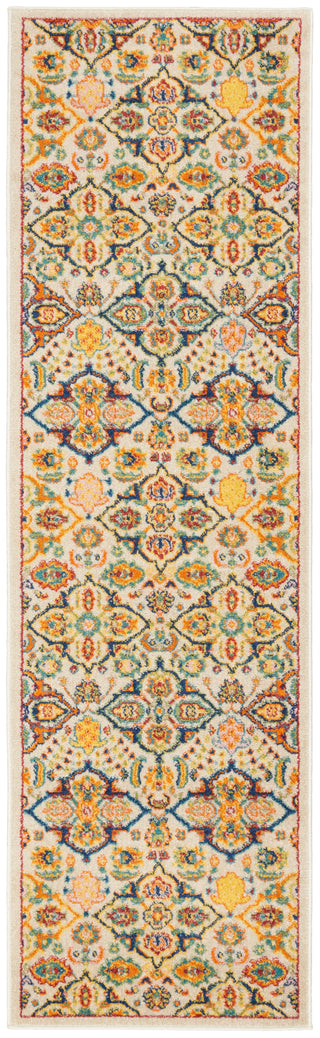 The Rug Corner Nourison Home Nourison Home - Allur Ivory/Multi-Color Area Rug ALR03  
