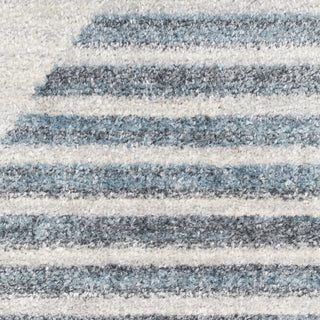The Rug Corner Nourison Home Nourison Home - Astra Machine Washable Ivory/Blue Area Rug ASW03  