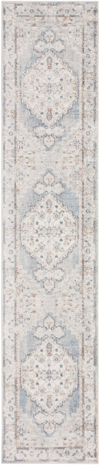 The Rug Corner Nourison Home Nourison Home - Astra Machine Washable Light Blue Area Rug ASW11  