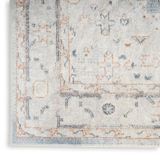 The Rug Corner Nourison Home Nourison Home - Astra Machine Washable Light Blue Area Rug ASW11  