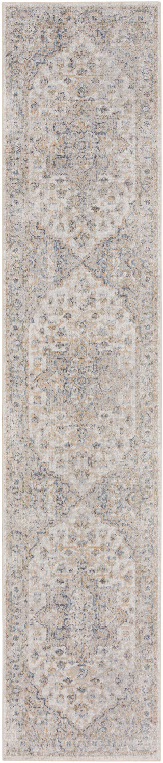 Nourison Home - Astra Machine Washable Silver/Green Area Rug ASW12