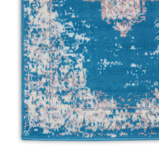 The Rug Corner Nourison Home Grafix GRF14 BLUE Area Rugs  