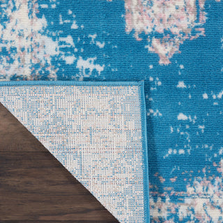 The Rug Corner Nourison Home Grafix GRF14 BLUE Area Rugs  