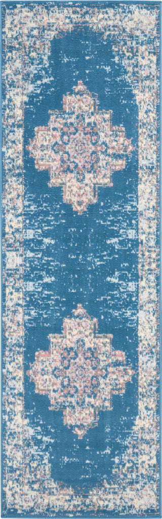 The Rug Corner Nourison Home Grafix GRF14 BLUE Area Rugs  
