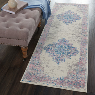 The Rug Corner Nourison Home Grafix GRF14 IVPNK Area Rugs  