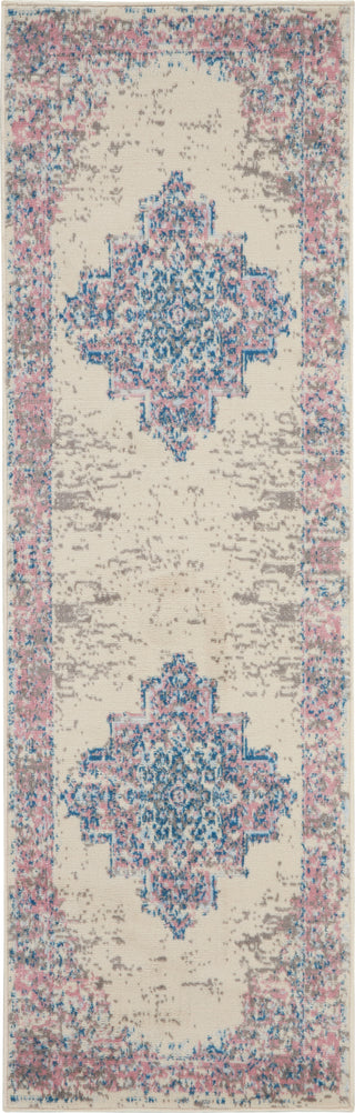 The Rug Corner Nourison Home Grafix GRF14 IVPNK Area Rugs  