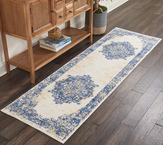 The Rug Corner Nourison Home Nourison Home - Grafix White Area Rug GRF14  