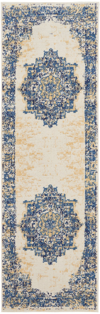 The Rug Corner Nourison Home Nourison Home - Grafix White Area Rug GRF14  