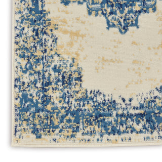 The Rug Corner Nourison Home Nourison Home - Grafix White Area Rug GRF14  