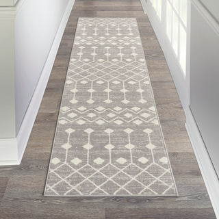 The Rug Corner Nourison Home Grafix GRF37 GREY Area Rugs  