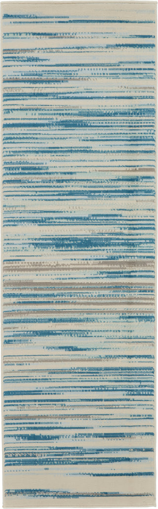 The Rug Corner Nourison Home Jubilant JUB04 BLUE Area Rugs  