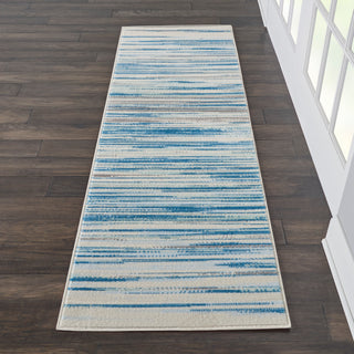 The Rug Corner Nourison Home Jubilant JUB04 BLUE Area Rugs  
