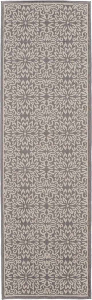 The Rug Corner Nourison Home Nourison Home - Jubilant Ivory/Grey Area Rug JUB06  