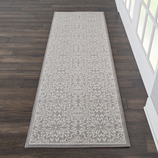 The Rug Corner Nourison Home Nourison Home - Jubilant Ivory/Grey Area Rug JUB06  