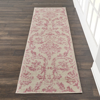 The Rug Corner Nourison Home Jubilant JUB09 IVPNK Area Rugs  