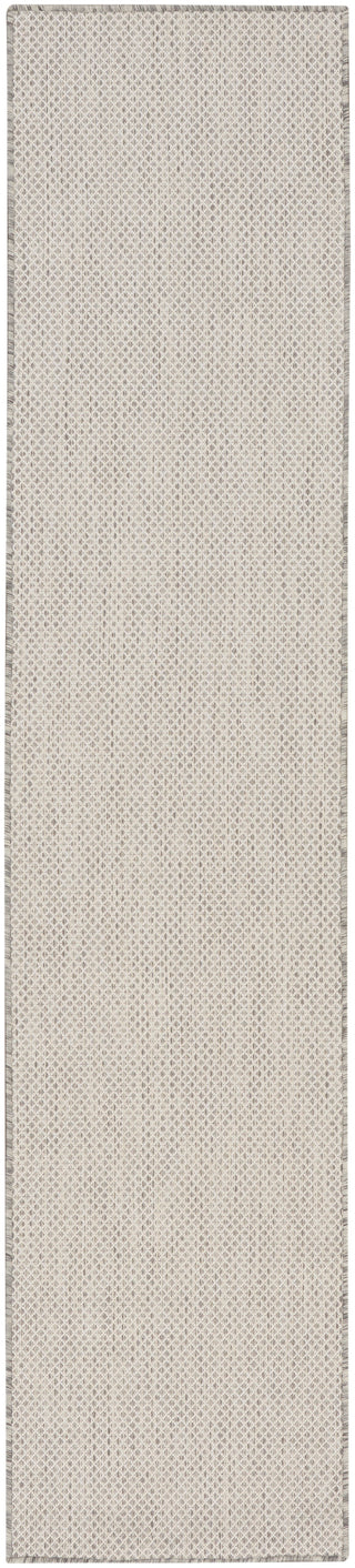 The Rug Corner Nourison Home Nourison Home - Courtyard Ivory/Silver Area Rug COU01  