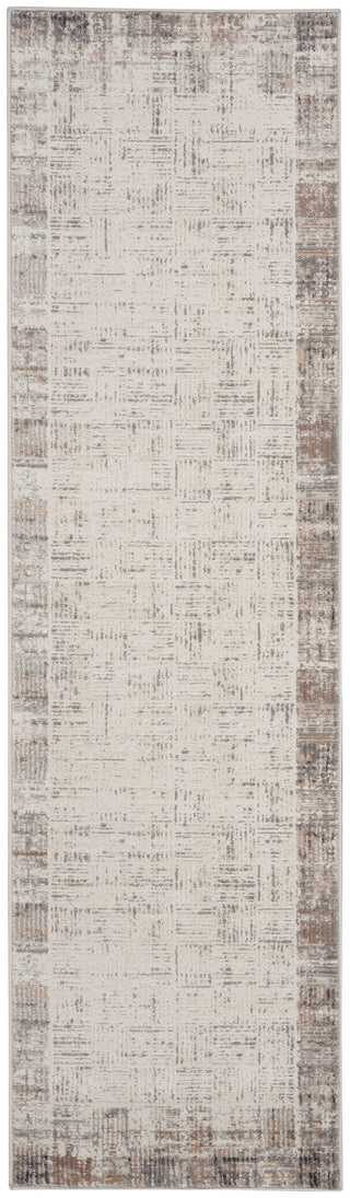 The Rug Corner Nourison Home Elation ETN05 IVGRY Area Rugs  