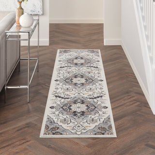 The Rug Corner Nourison Home Nourison Home - ELatteion Ivory/Green Area Rug ETN09  