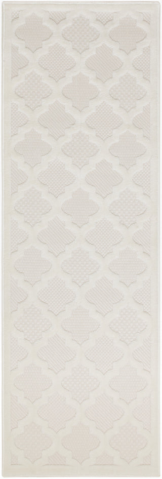 The Rug Corner Nourison Home Easy Care NES01 IVWHT Area Rugs  