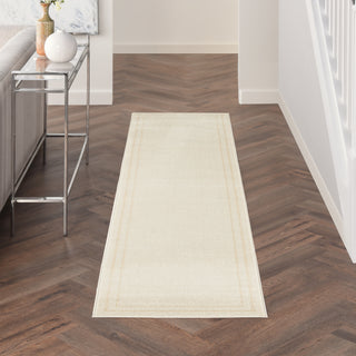 The Rug Corner Nourison Home Nourison Home - Nourison Essentials Ivory/Gold Area Rug NRE02  
