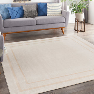 The Rug Corner Nourison Home Nourison Home - Nourison Essentials Ivory/Gold Area Rug NRE02  