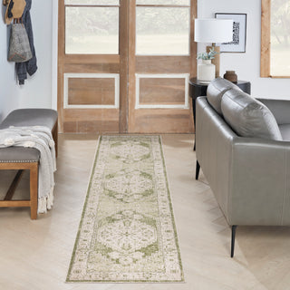The Rug Corner Nourison Home Astra Machine Washable ASW11 IVGRN Area Rugs  