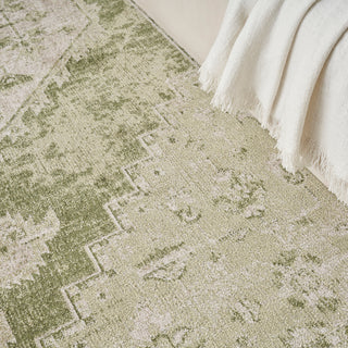 The Rug Corner Nourison Home Astra Machine Washable ASW11 IVGRN Area Rugs  