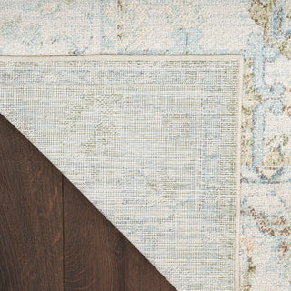 The Rug Corner Nourison Home Nourison Home - Astra Machine Washable Blue/Green Area Rug ASW12  