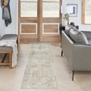 The Rug Corner Nourison Home Nourison Home - Astra Machine Washable Blue/Green Area Rug ASW12  