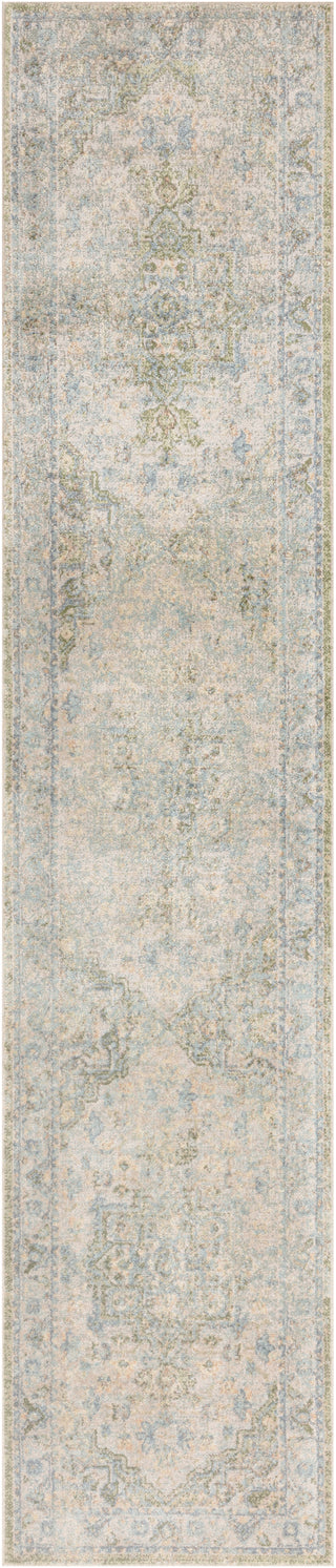 The Rug Corner Nourison Home Nourison Home - Astra Machine Washable Blue/Green Area Rug ASW12  