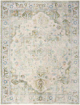 The Rug Corner Nourison Home Nourison Home - Astra Machine Washable Blue/Green Area Rug ASW12  
