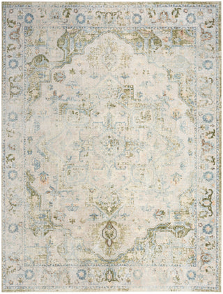 The Rug Corner Nourison Home Nourison Home - Astra Machine Washable Blue/Green Area Rug ASW12  