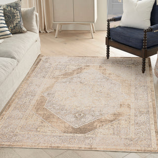 The Rug Corner Nourison Home Nourison Home - Astra Machine Washable Beige Area Rug ASW13  