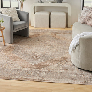The Rug Corner Nourison Home Nourison Home - Astra Machine Washable Beige Area Rug ASW13  
