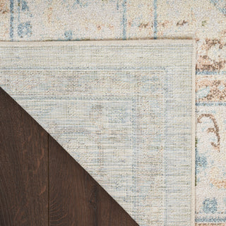 The Rug Corner Nourison Home Nourison Home - Astra Machine Washable Ivory/Blue Area Rug ASW13  