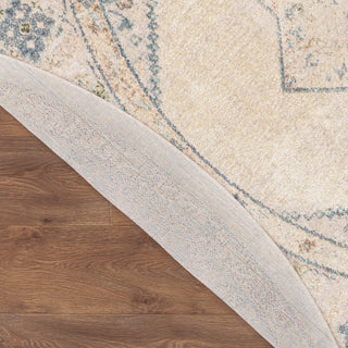 The Rug Corner Nourison Home Nourison Home - Astra Machine Washable Ivory/Blue Area Rug ASW13  
